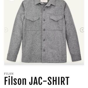 Filson Gray Wool Jac-Shirt